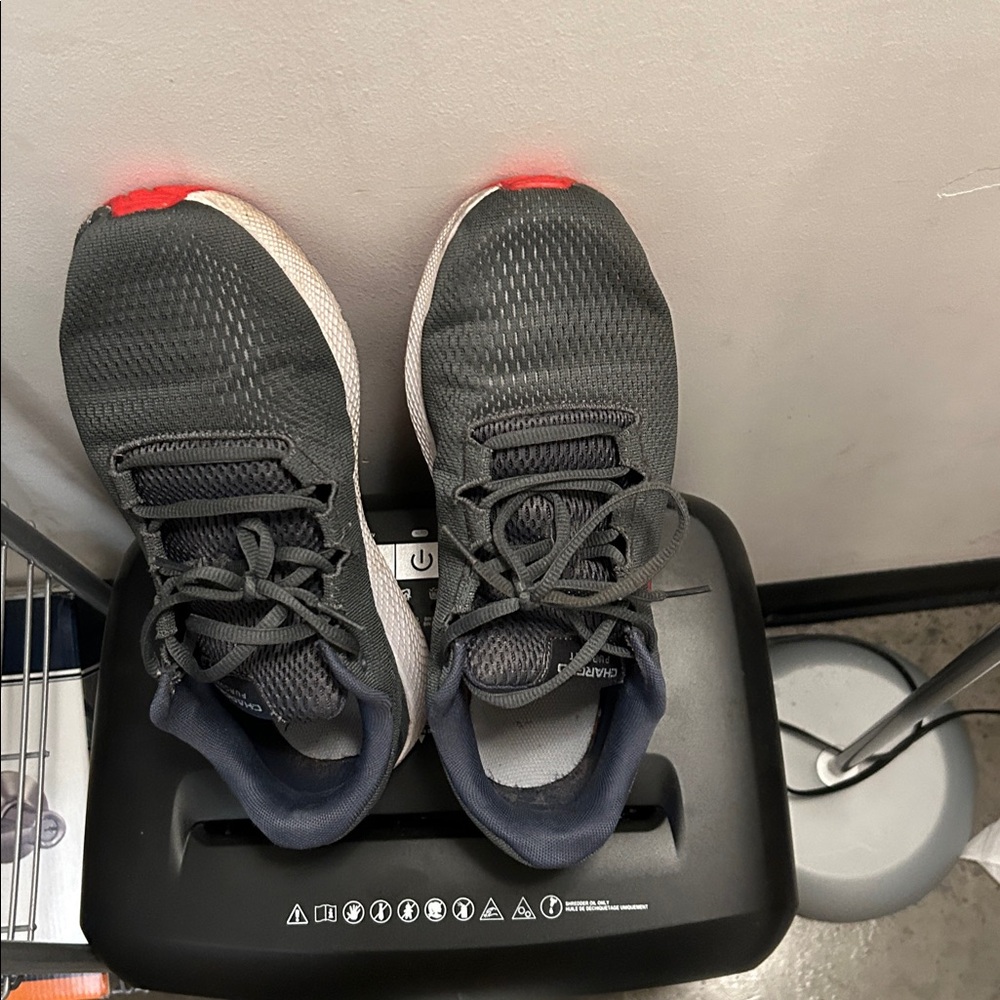 Under Armour Black Pursuit Athletic Shoes - Picture 2 of 5